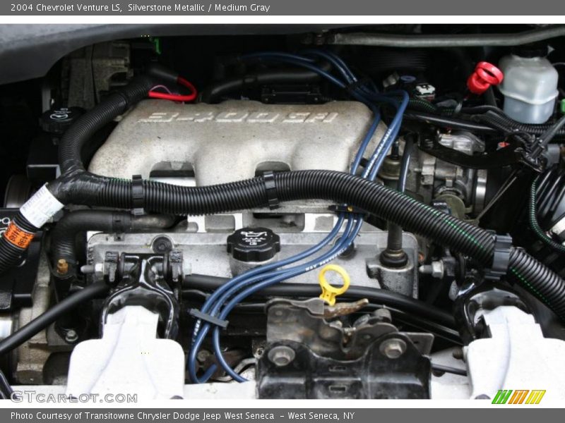 Silverstone Metallic / Medium Gray 2004 Chevrolet Venture LS