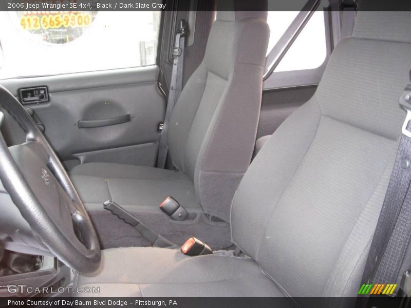 Black / Dark Slate Gray 2006 Jeep Wrangler SE 4x4