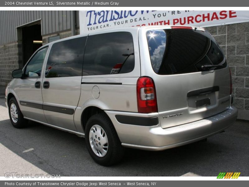 Silverstone Metallic / Medium Gray 2004 Chevrolet Venture LS