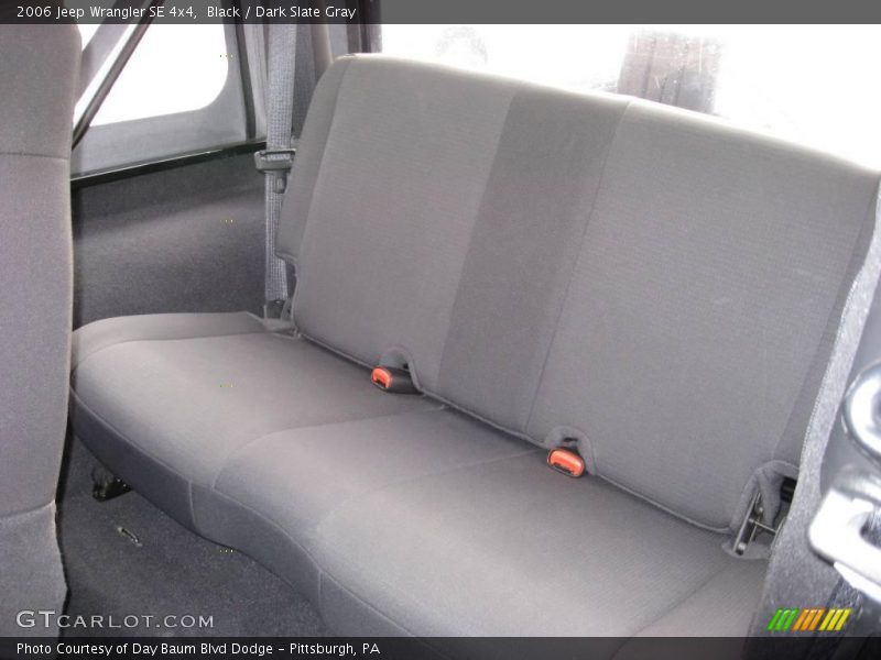 Black / Dark Slate Gray 2006 Jeep Wrangler SE 4x4
