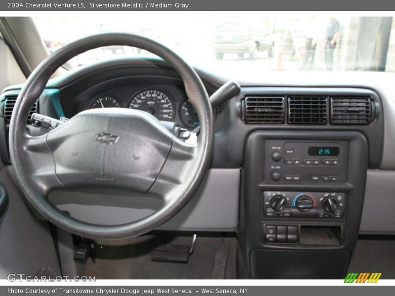 Silverstone Metallic / Medium Gray 2004 Chevrolet Venture LS