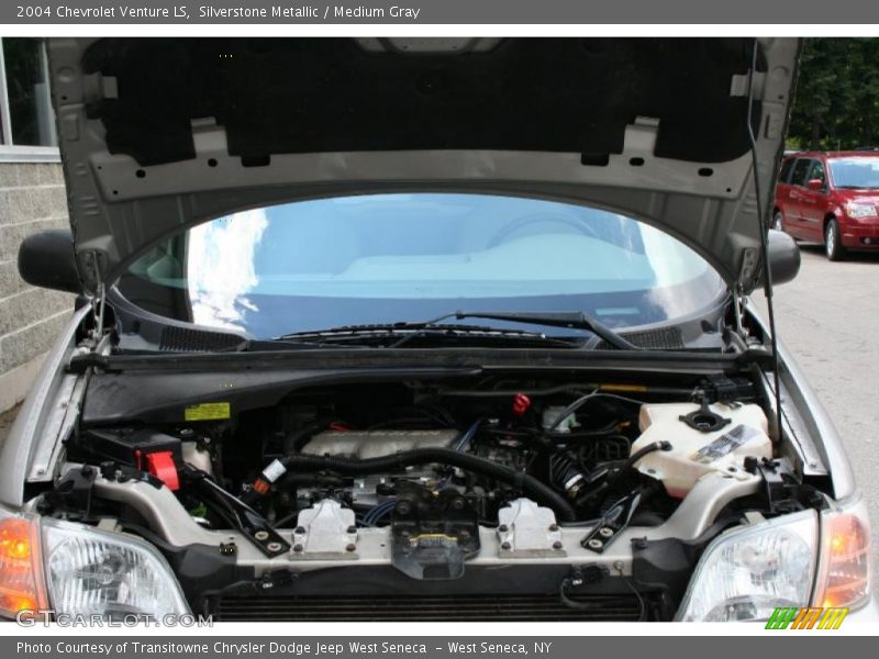 Silverstone Metallic / Medium Gray 2004 Chevrolet Venture LS