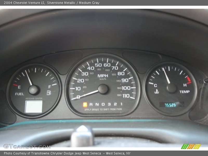 Silverstone Metallic / Medium Gray 2004 Chevrolet Venture LS