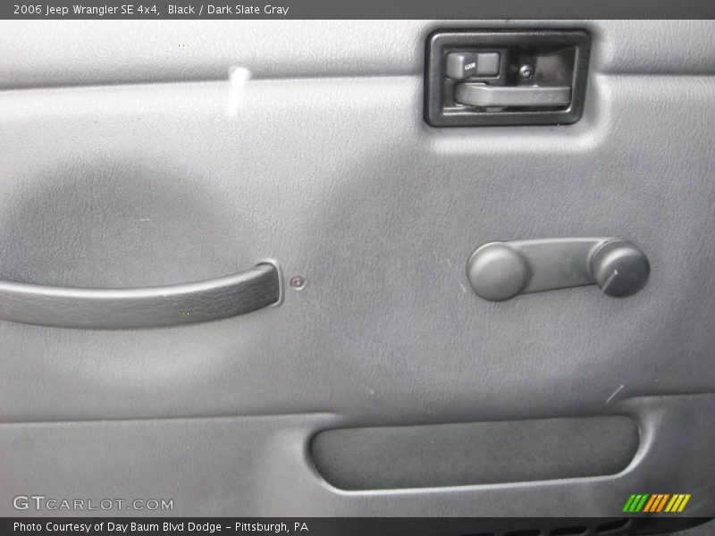 Black / Dark Slate Gray 2006 Jeep Wrangler SE 4x4