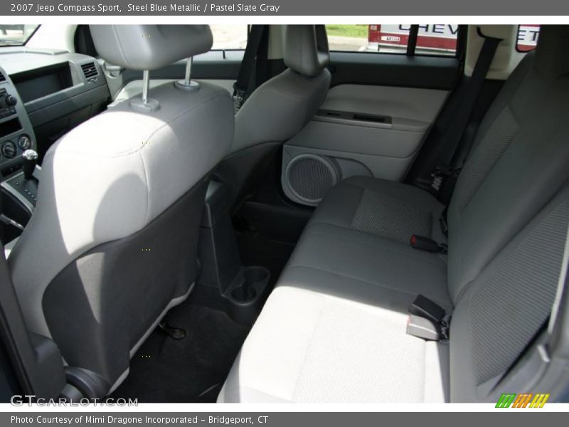 Steel Blue Metallic / Pastel Slate Gray 2007 Jeep Compass Sport