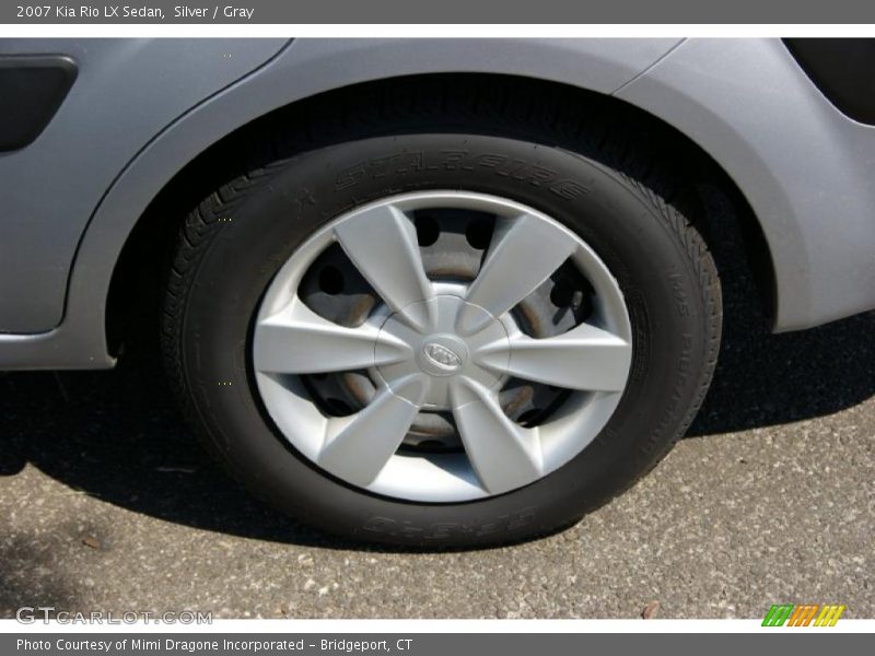 Silver / Gray 2007 Kia Rio LX Sedan