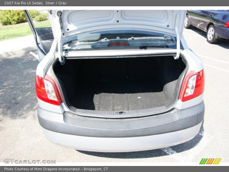 Silver / Gray 2007 Kia Rio LX Sedan