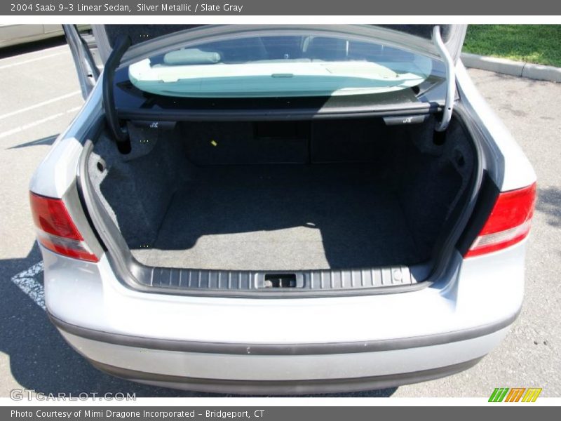 Silver Metallic / Slate Gray 2004 Saab 9-3 Linear Sedan
