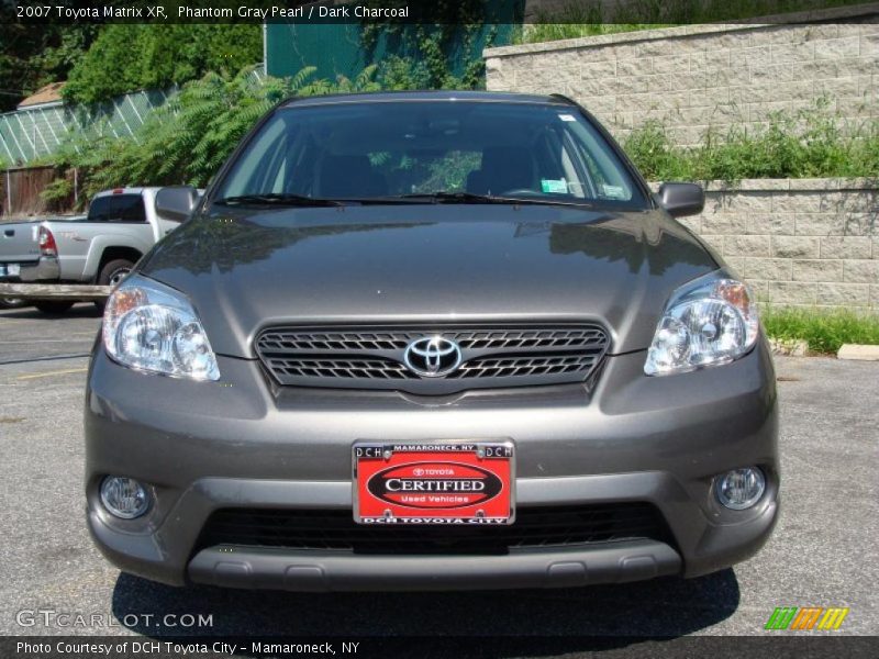Phantom Gray Pearl / Dark Charcoal 2007 Toyota Matrix XR