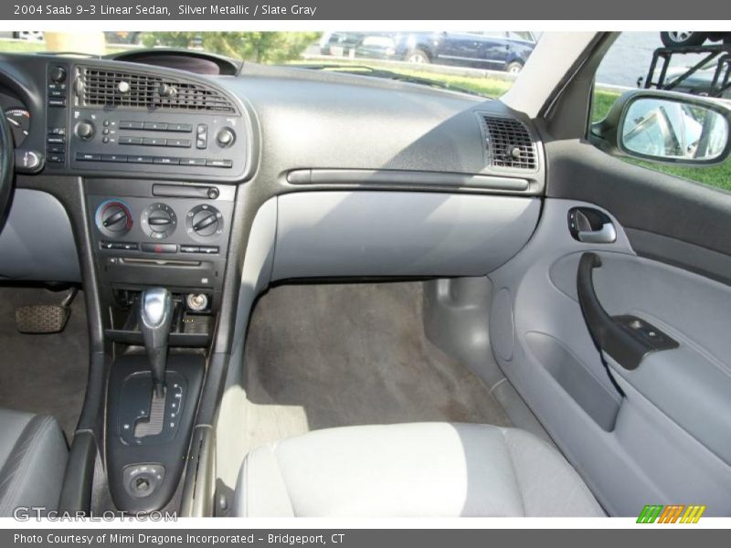 Silver Metallic / Slate Gray 2004 Saab 9-3 Linear Sedan