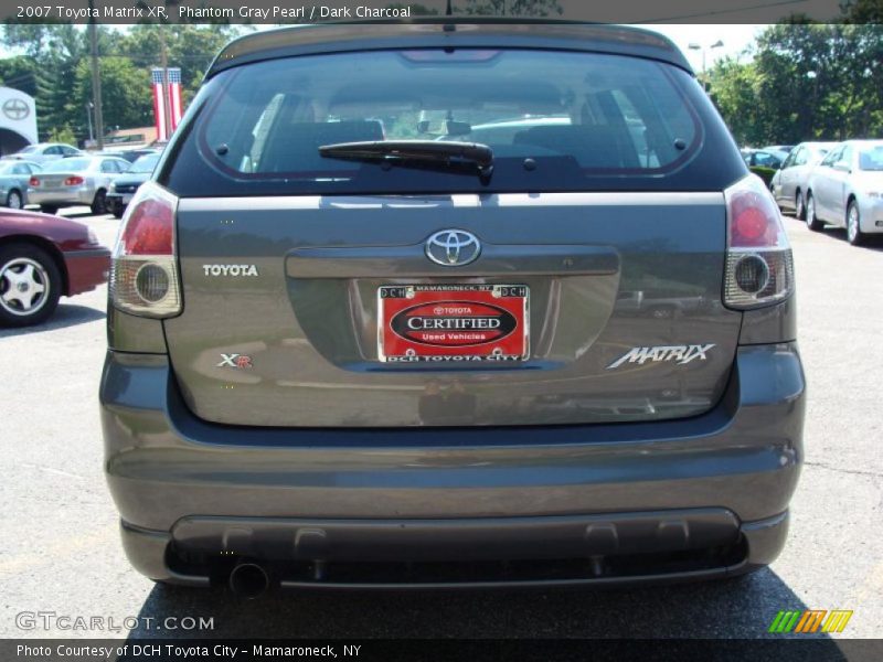 Phantom Gray Pearl / Dark Charcoal 2007 Toyota Matrix XR