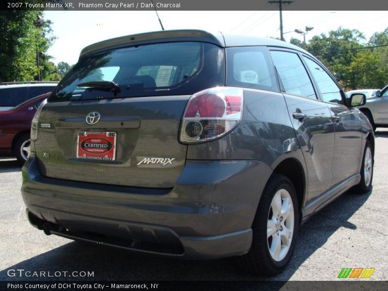 Phantom Gray Pearl / Dark Charcoal 2007 Toyota Matrix XR