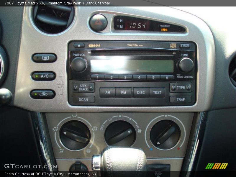 Phantom Gray Pearl / Dark Charcoal 2007 Toyota Matrix XR
