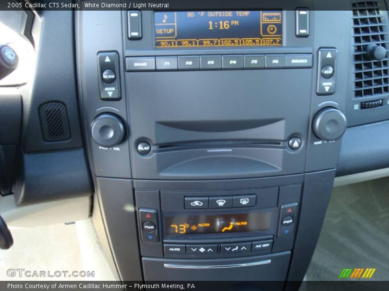 White Diamond / Light Neutral 2005 Cadillac CTS Sedan