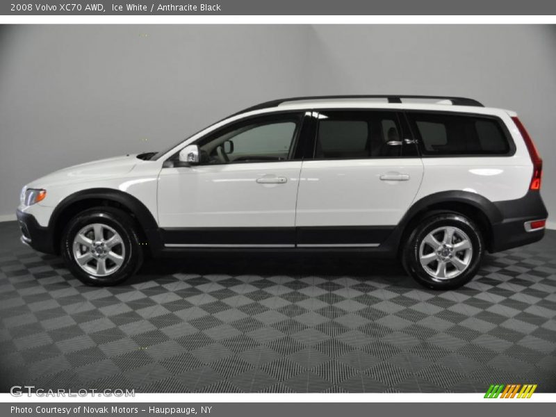 Ice White / Anthracite Black 2008 Volvo XC70 AWD