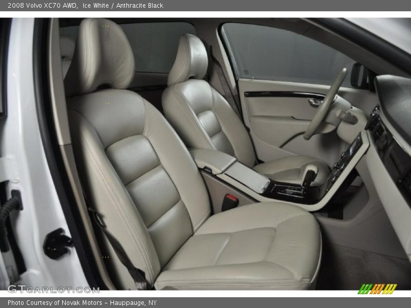 Ice White / Anthracite Black 2008 Volvo XC70 AWD