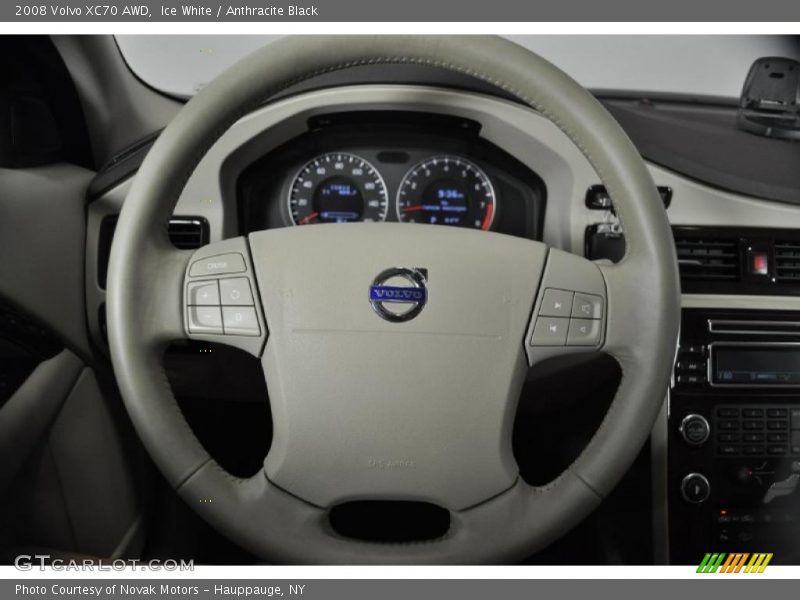 Ice White / Anthracite Black 2008 Volvo XC70 AWD