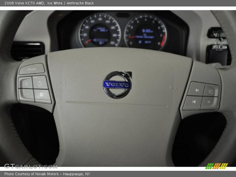 Ice White / Anthracite Black 2008 Volvo XC70 AWD