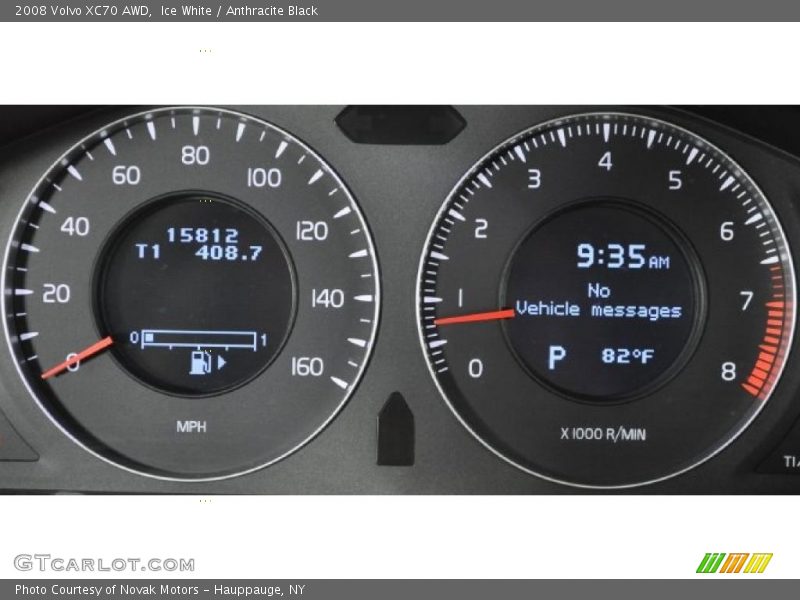 Ice White / Anthracite Black 2008 Volvo XC70 AWD