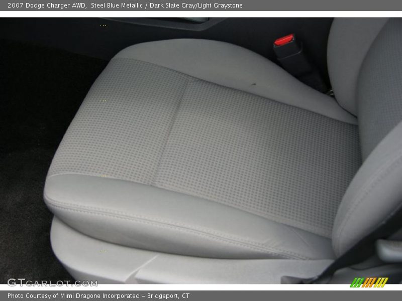 Steel Blue Metallic / Dark Slate Gray/Light Graystone 2007 Dodge Charger AWD