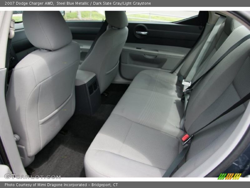 Steel Blue Metallic / Dark Slate Gray/Light Graystone 2007 Dodge Charger AWD