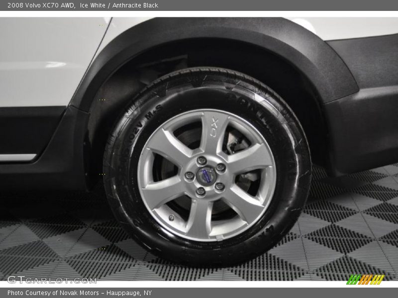 Ice White / Anthracite Black 2008 Volvo XC70 AWD
