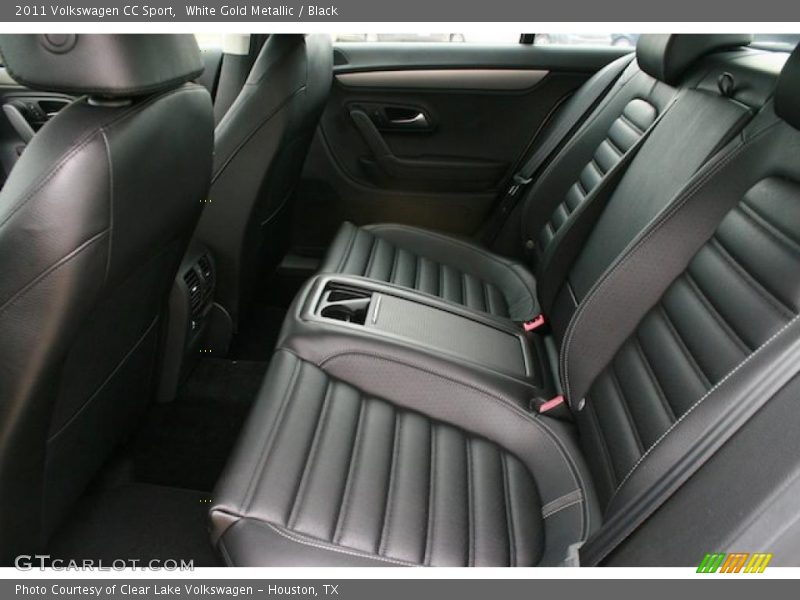 White Gold Metallic / Black 2011 Volkswagen CC Sport