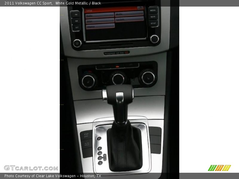 White Gold Metallic / Black 2011 Volkswagen CC Sport