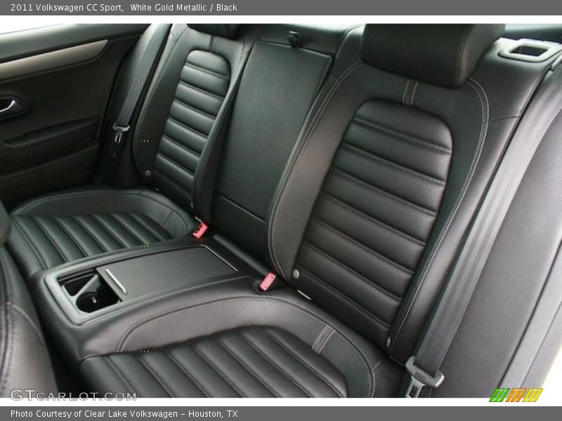 White Gold Metallic / Black 2011 Volkswagen CC Sport