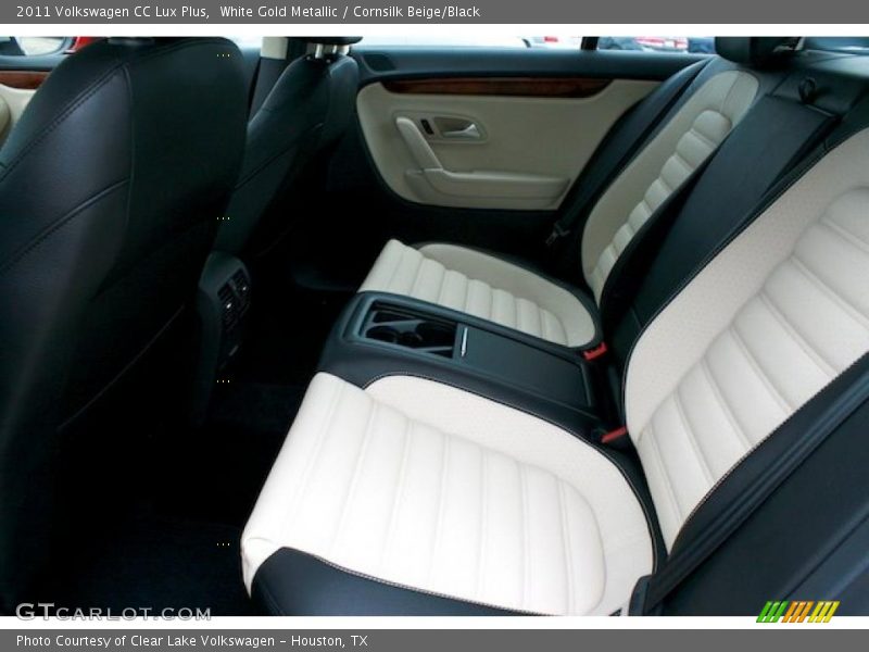 White Gold Metallic / Cornsilk Beige/Black 2011 Volkswagen CC Lux Plus