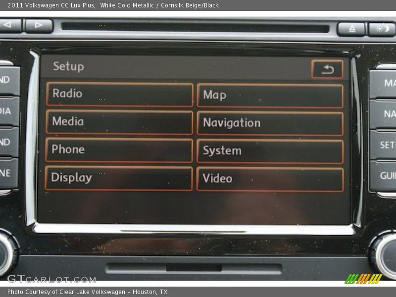 White Gold Metallic / Cornsilk Beige/Black 2011 Volkswagen CC Lux Plus