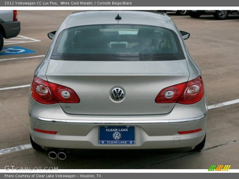 White Gold Metallic / Cornsilk Beige/Black 2011 Volkswagen CC Lux Plus