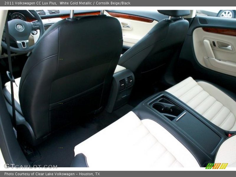White Gold Metallic / Cornsilk Beige/Black 2011 Volkswagen CC Lux Plus