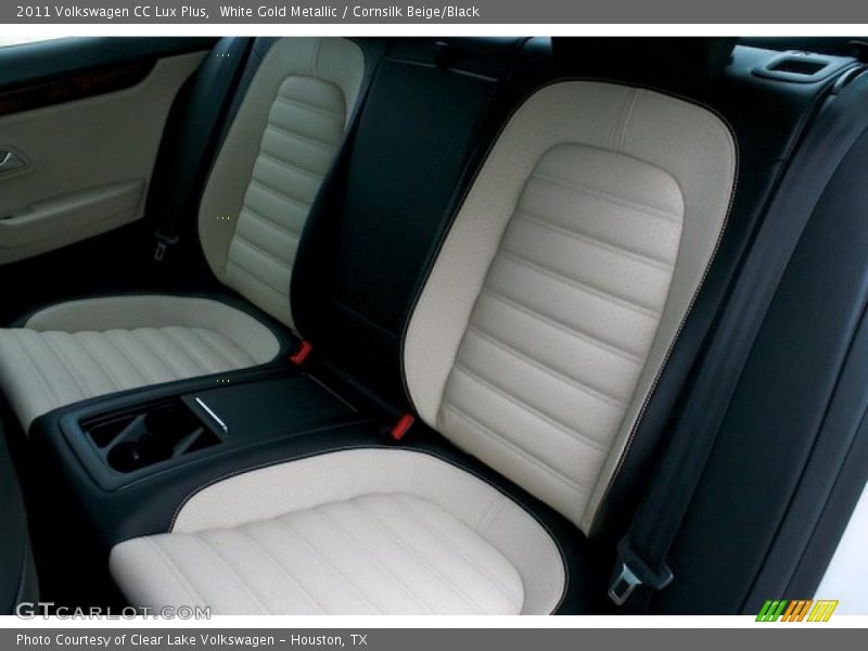 White Gold Metallic / Cornsilk Beige/Black 2011 Volkswagen CC Lux Plus