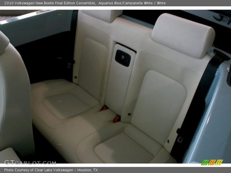 Aquarius Blue/Campanella White / White 2010 Volkswagen New Beetle Final Edition Convertible