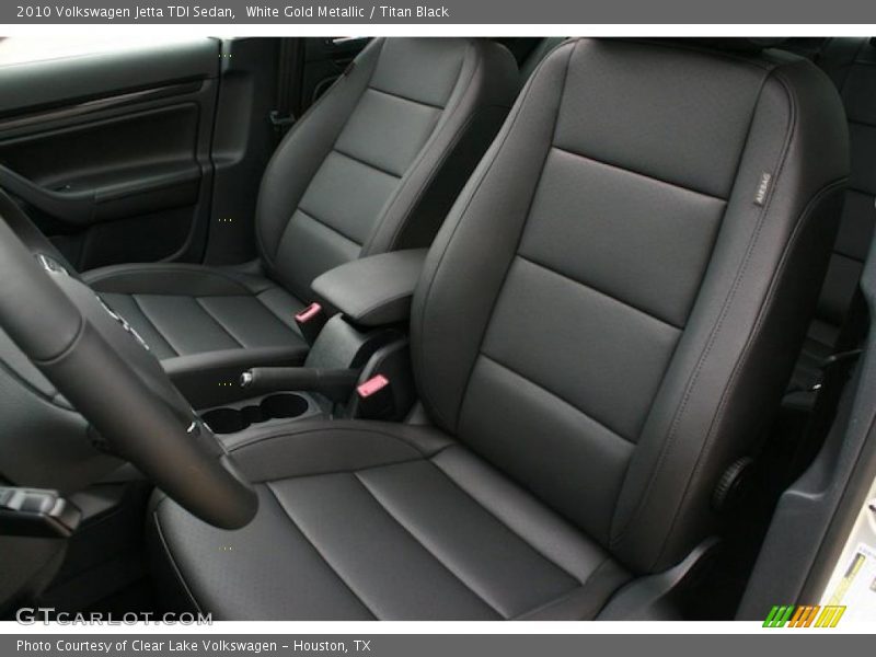 White Gold Metallic / Titan Black 2010 Volkswagen Jetta TDI Sedan