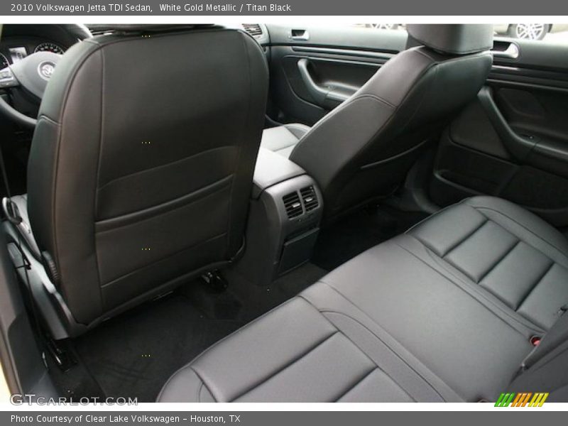 White Gold Metallic / Titan Black 2010 Volkswagen Jetta TDI Sedan
