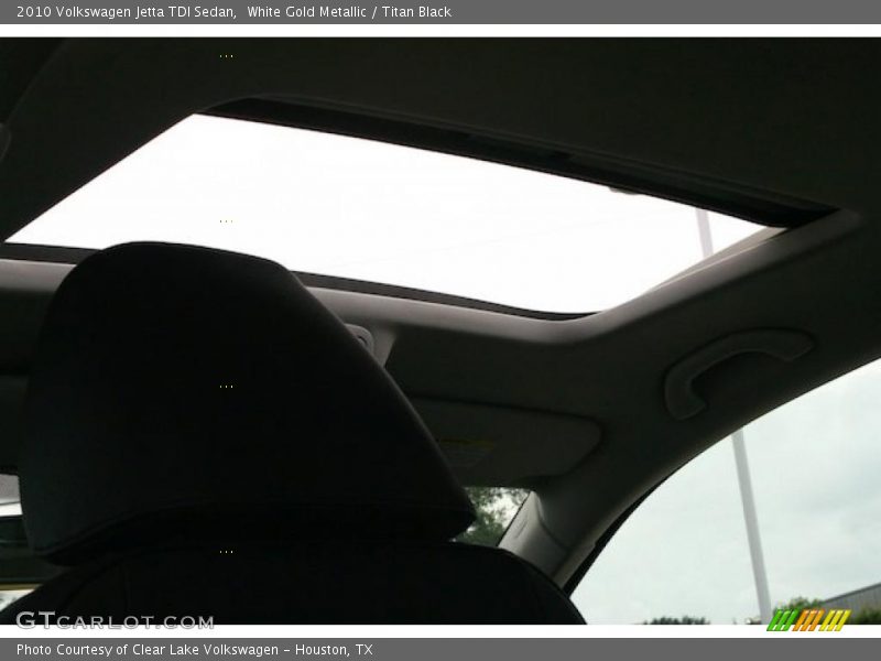 White Gold Metallic / Titan Black 2010 Volkswagen Jetta TDI Sedan
