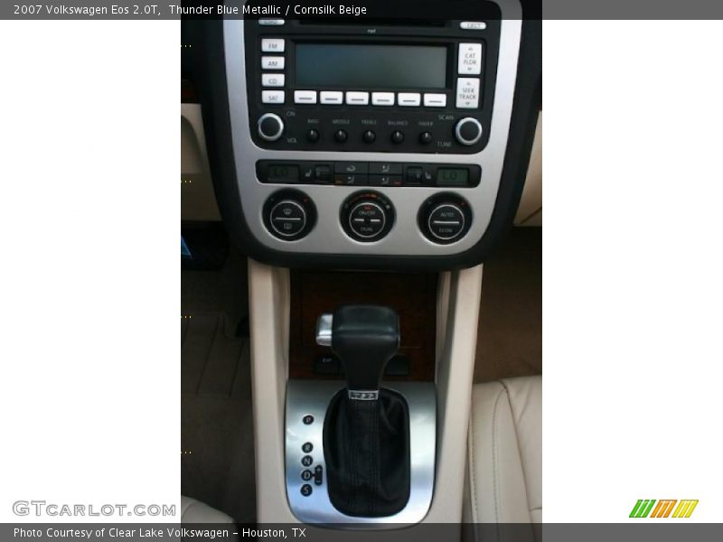 Thunder Blue Metallic / Cornsilk Beige 2007 Volkswagen Eos 2.0T