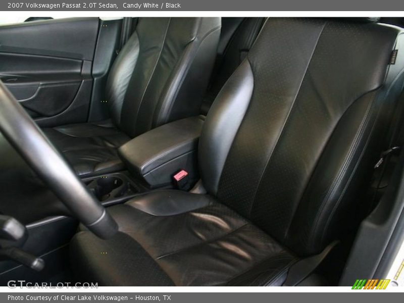 Candy White / Black 2007 Volkswagen Passat 2.0T Sedan