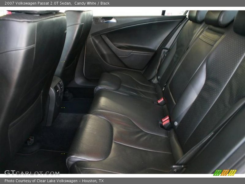 Candy White / Black 2007 Volkswagen Passat 2.0T Sedan