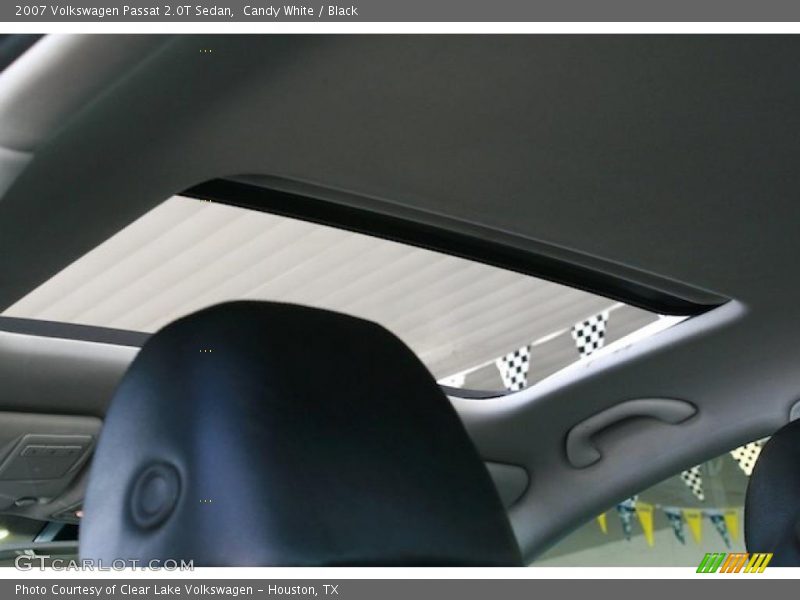 Candy White / Black 2007 Volkswagen Passat 2.0T Sedan