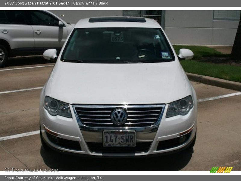 Candy White / Black 2007 Volkswagen Passat 2.0T Sedan