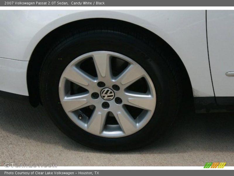 Candy White / Black 2007 Volkswagen Passat 2.0T Sedan