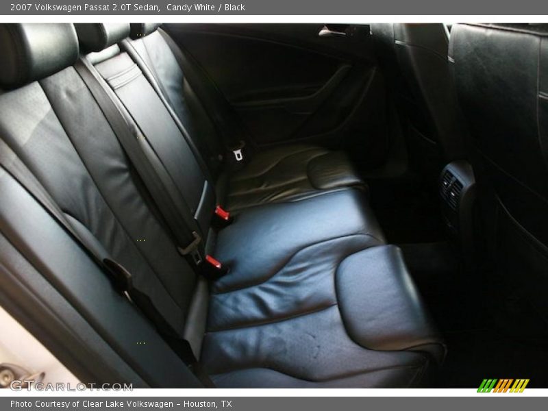 Candy White / Black 2007 Volkswagen Passat 2.0T Sedan