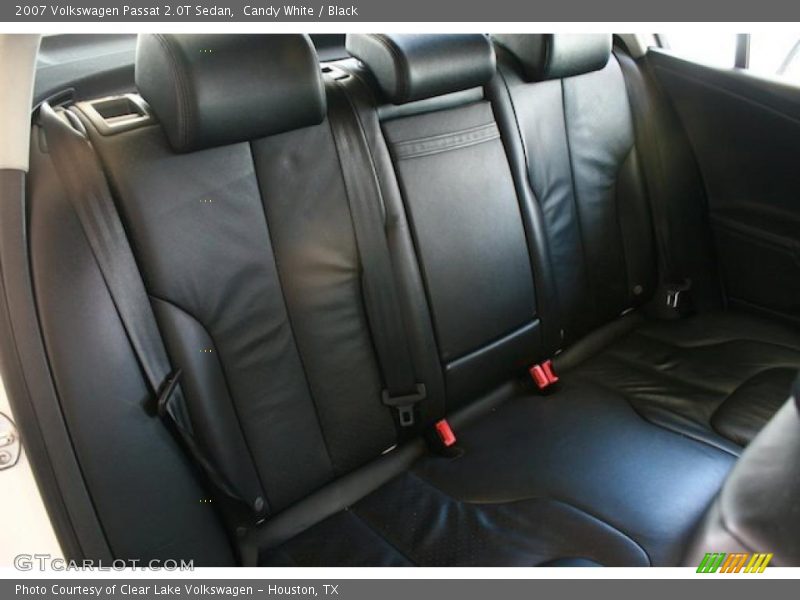 Candy White / Black 2007 Volkswagen Passat 2.0T Sedan