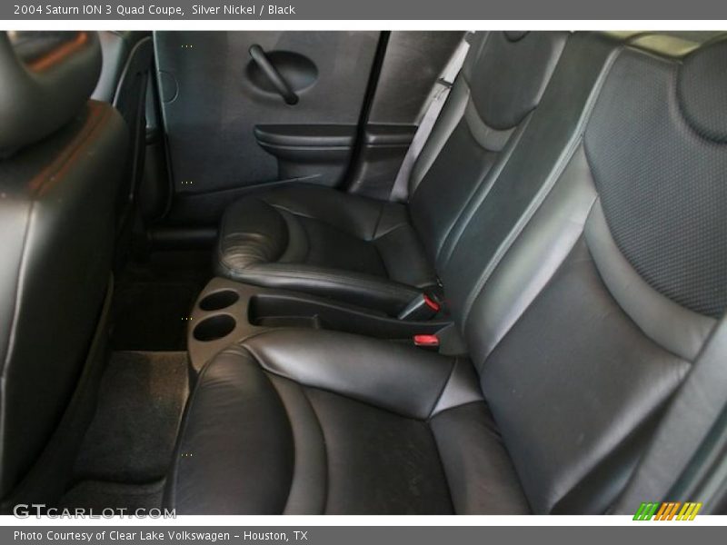 Silver Nickel / Black 2004 Saturn ION 3 Quad Coupe