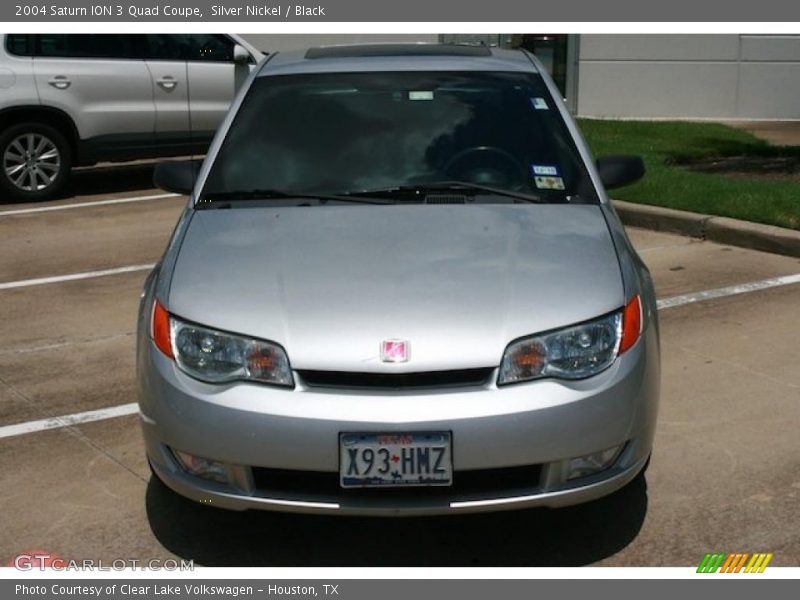 Silver Nickel / Black 2004 Saturn ION 3 Quad Coupe