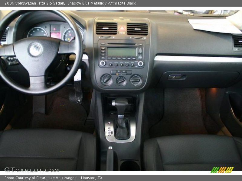 Shadow Blue Metallic / Anthracite Black 2006 Volkswagen Jetta 2.5 Sedan