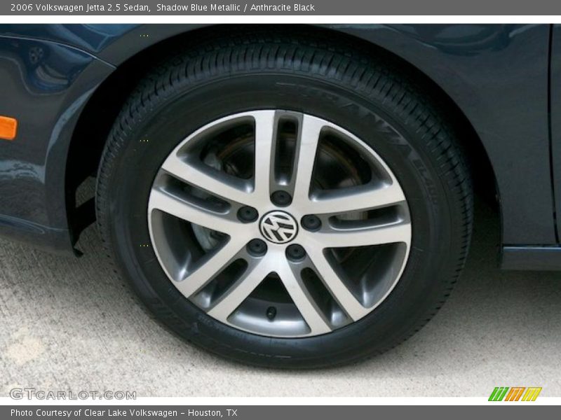 Shadow Blue Metallic / Anthracite Black 2006 Volkswagen Jetta 2.5 Sedan